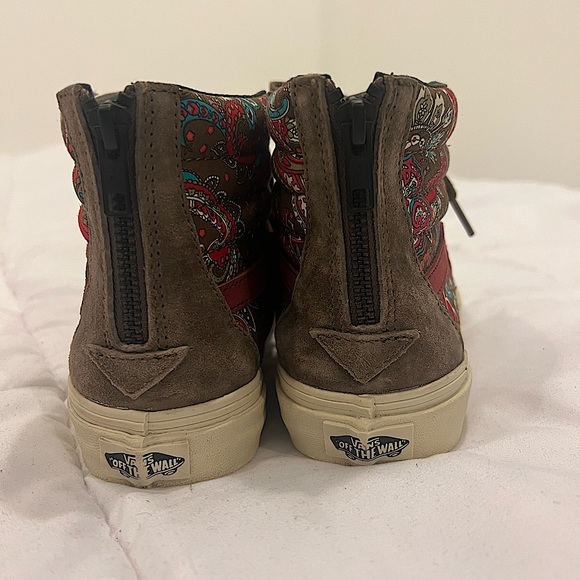 *Rare* Vans Sk8-Hi Paisley Shoes - Picture 4 of 6